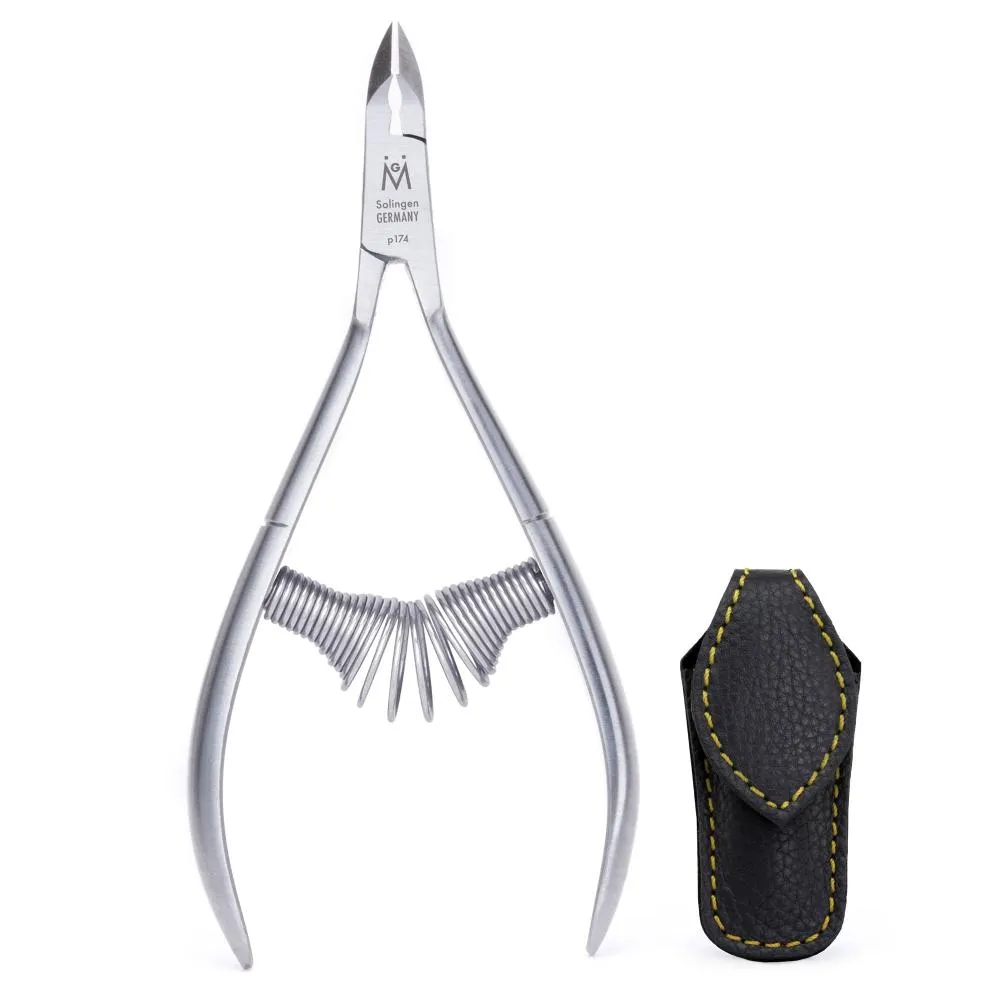 p174 - 6mm 1/2 Jaw Cuticle Nippers FINOX® Surgical Stainless Steel