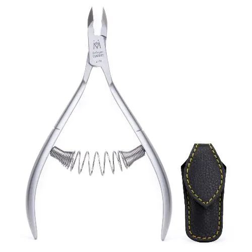 p174 - 6mm 1/2 Jaw Cuticle Nippers FINOX® Surgical Stainless Steel