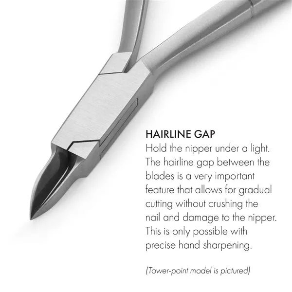 p182 - Tapared Ingrown Nail Nippers FINOX® Surgical Stainless Steel Cutters