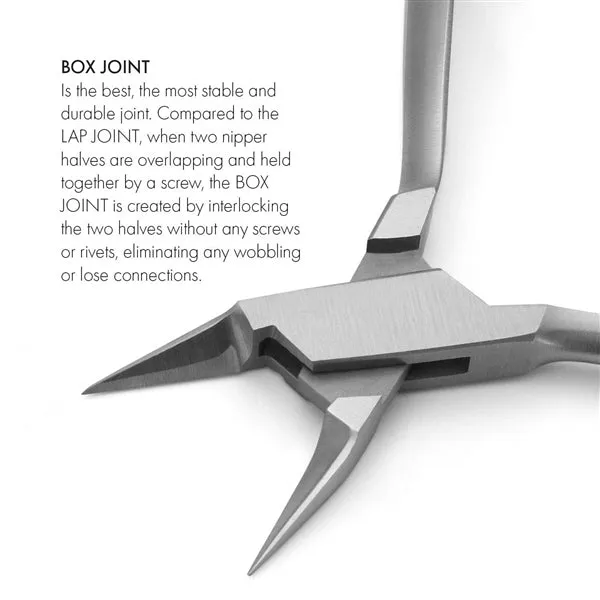p182 - Tapared Ingrown Nail Nippers FINOX® Surgical Stainless Steel Cutters