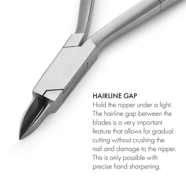 p183 - Tower Point Ingrown Nail Nippers FINOX® Surgical Stainless Steel Pedicure Clippers
