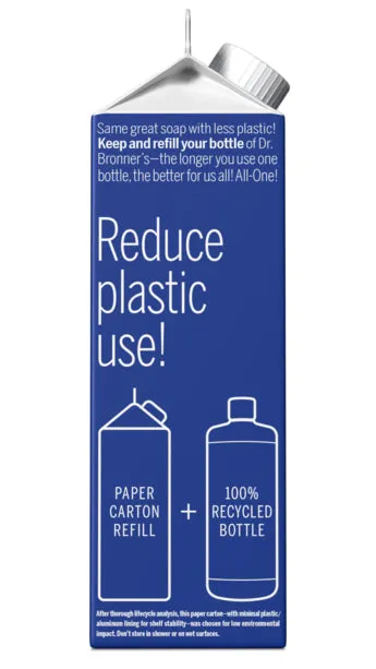 Peppermint - Pure-Castile Liquid Soap Refill