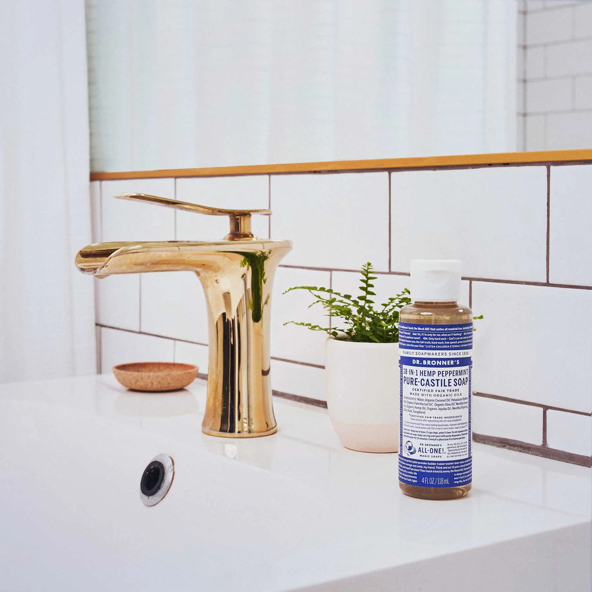 Peppermint - Pure-Castile Liquid Soap