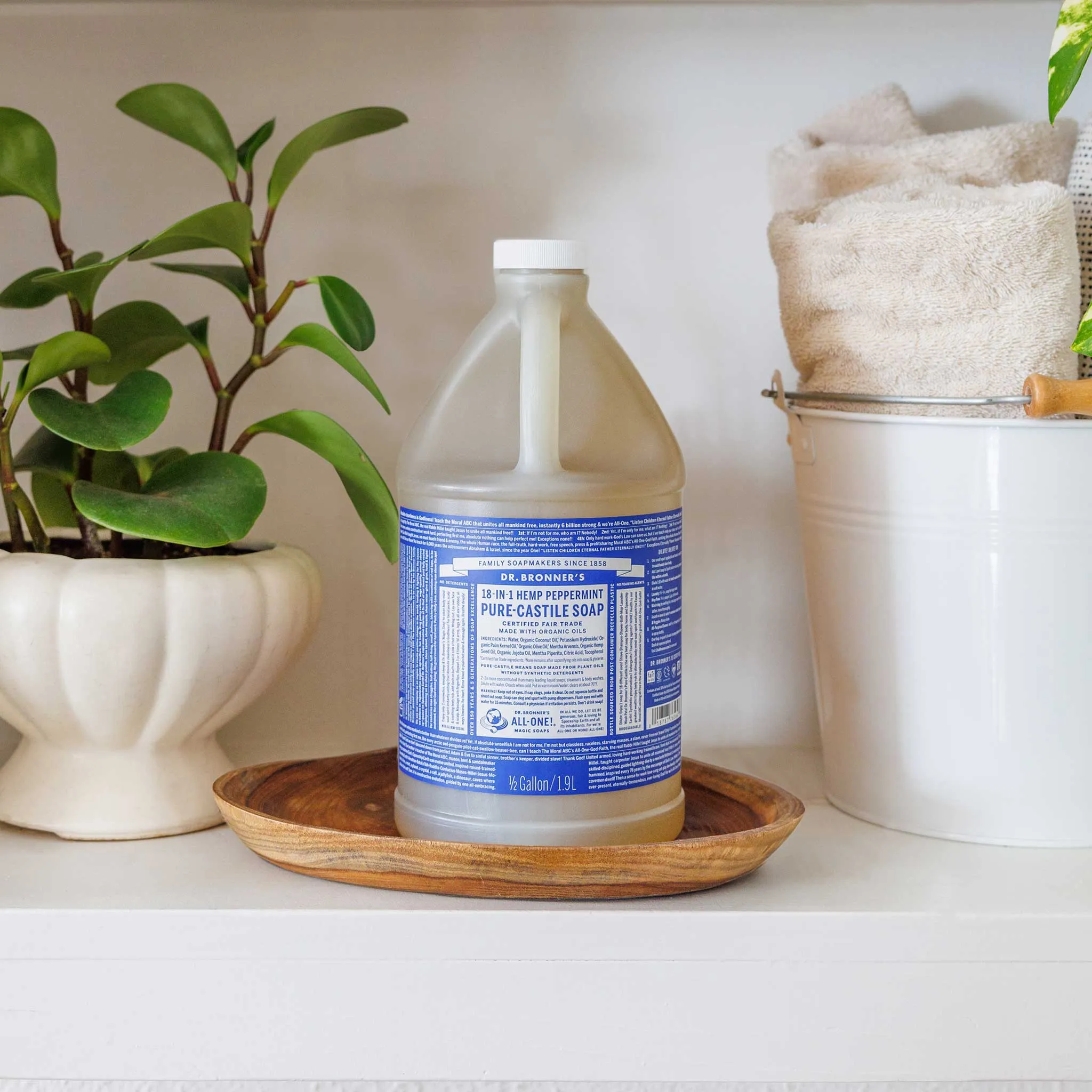 Peppermint - Pure-Castile Liquid Soap