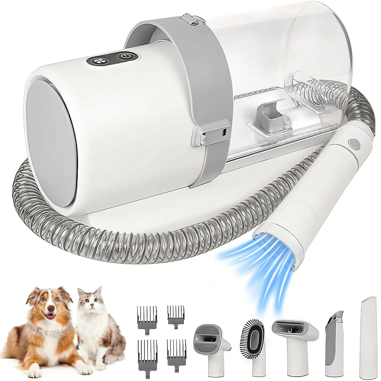 Pet Grooming Kit & Vacuum 2.5L