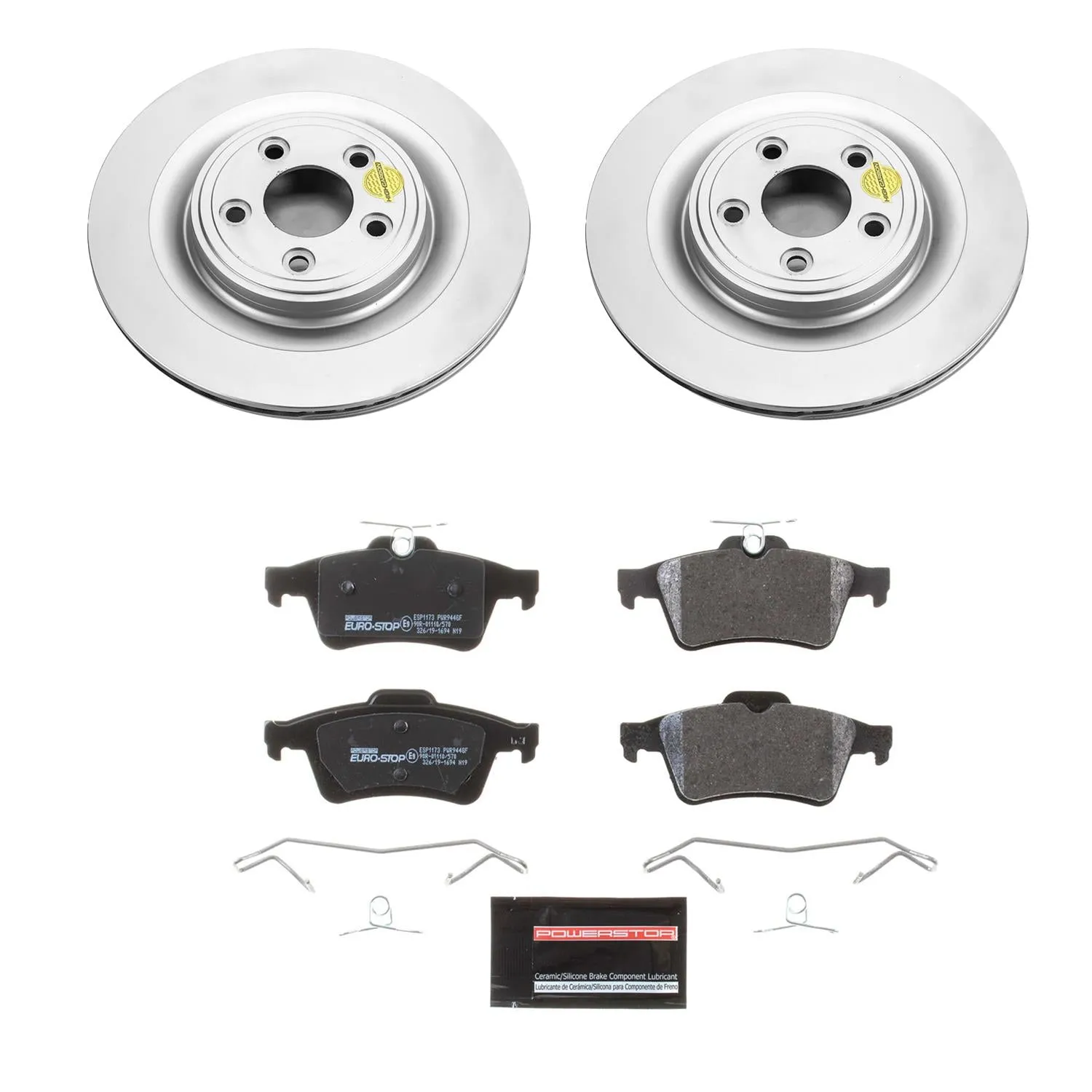 Power Stop Euro-Stop Brake Kits ESK4612