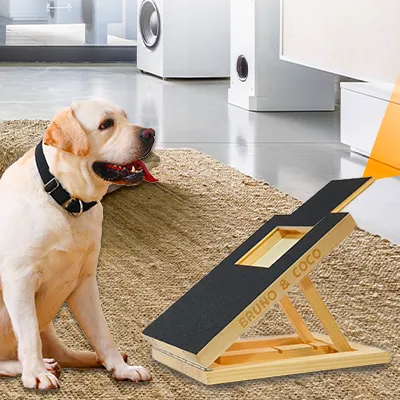 Premium Dog Nail Scratch Pad (with Treat Box) - Scratch Square Dog Nail File Toy