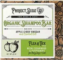 PROJECT SUDZ Organic Shampoo BAR Soap Grooming Products