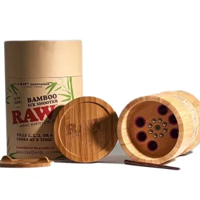 Raw Bamboo Six Shooter