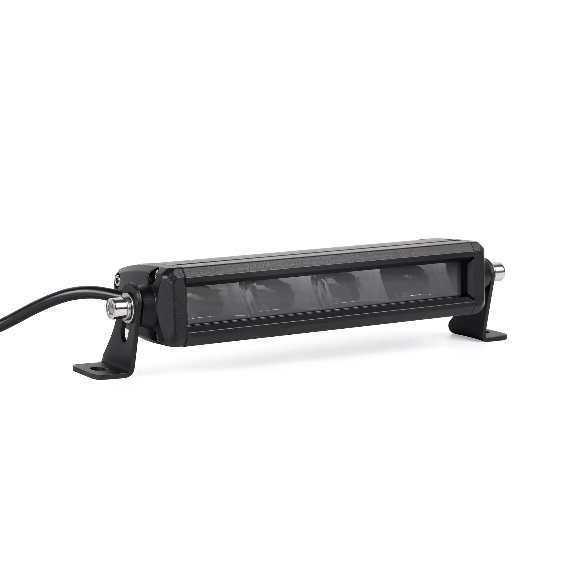 Rock Series 8 Inch Single Row LED Off-Road Light Bar High Power with Bracket