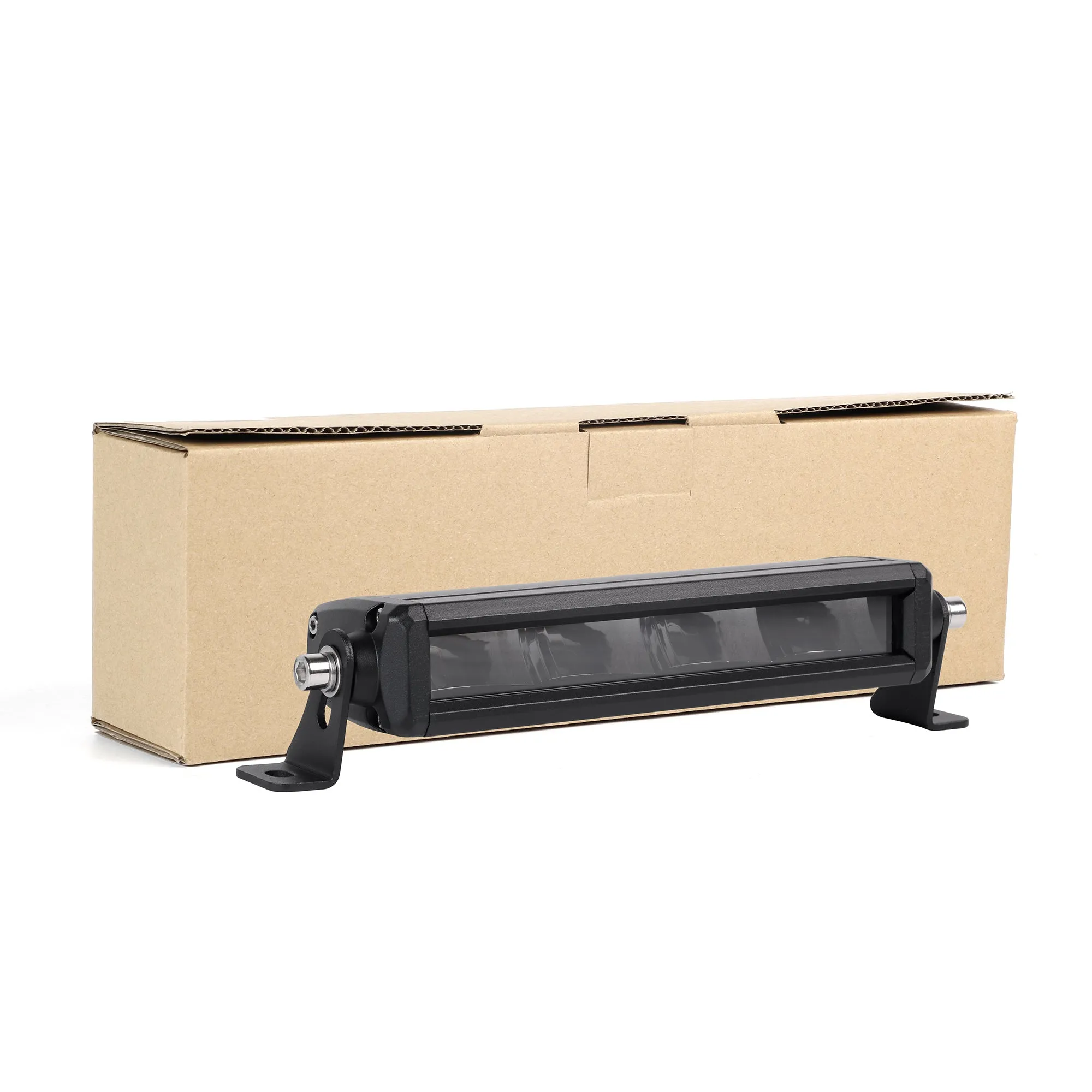 Rock Series 8 Inch Single Row LED Off-Road Light Bar High Power with Bracket