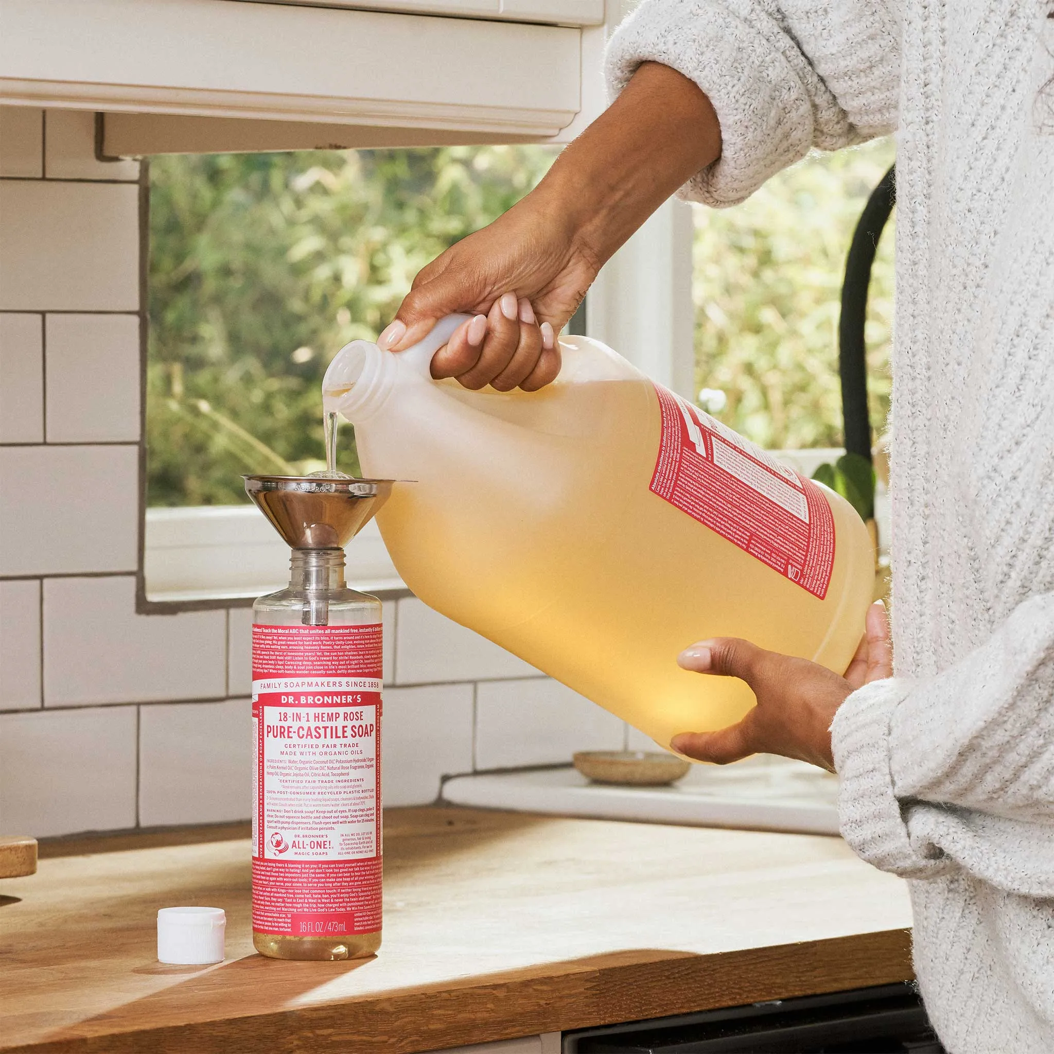 Rose - Pure-Castile Liquid Soap
