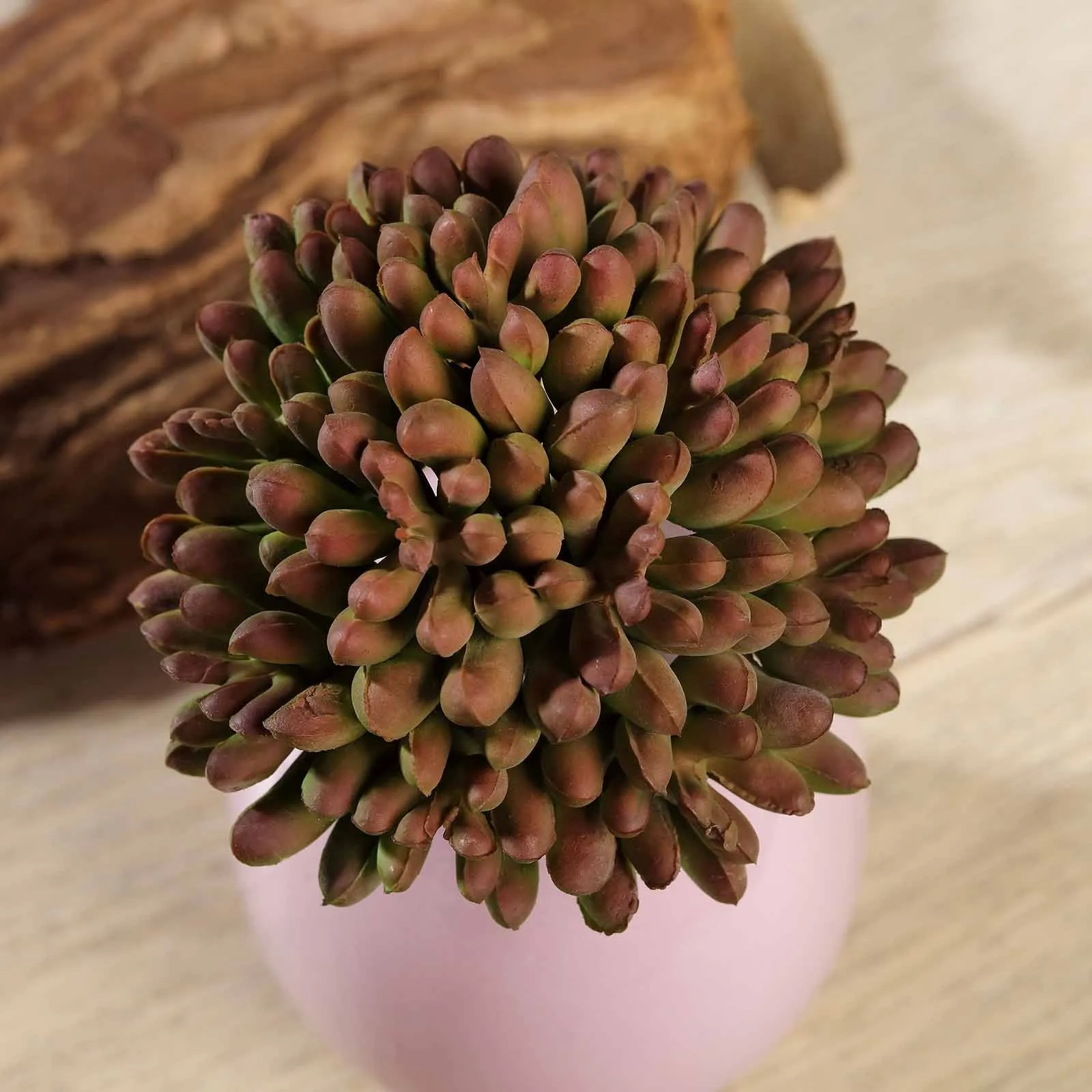 Set of 3 | 4" Mini Jelly Bean Decorative Artificial Plants