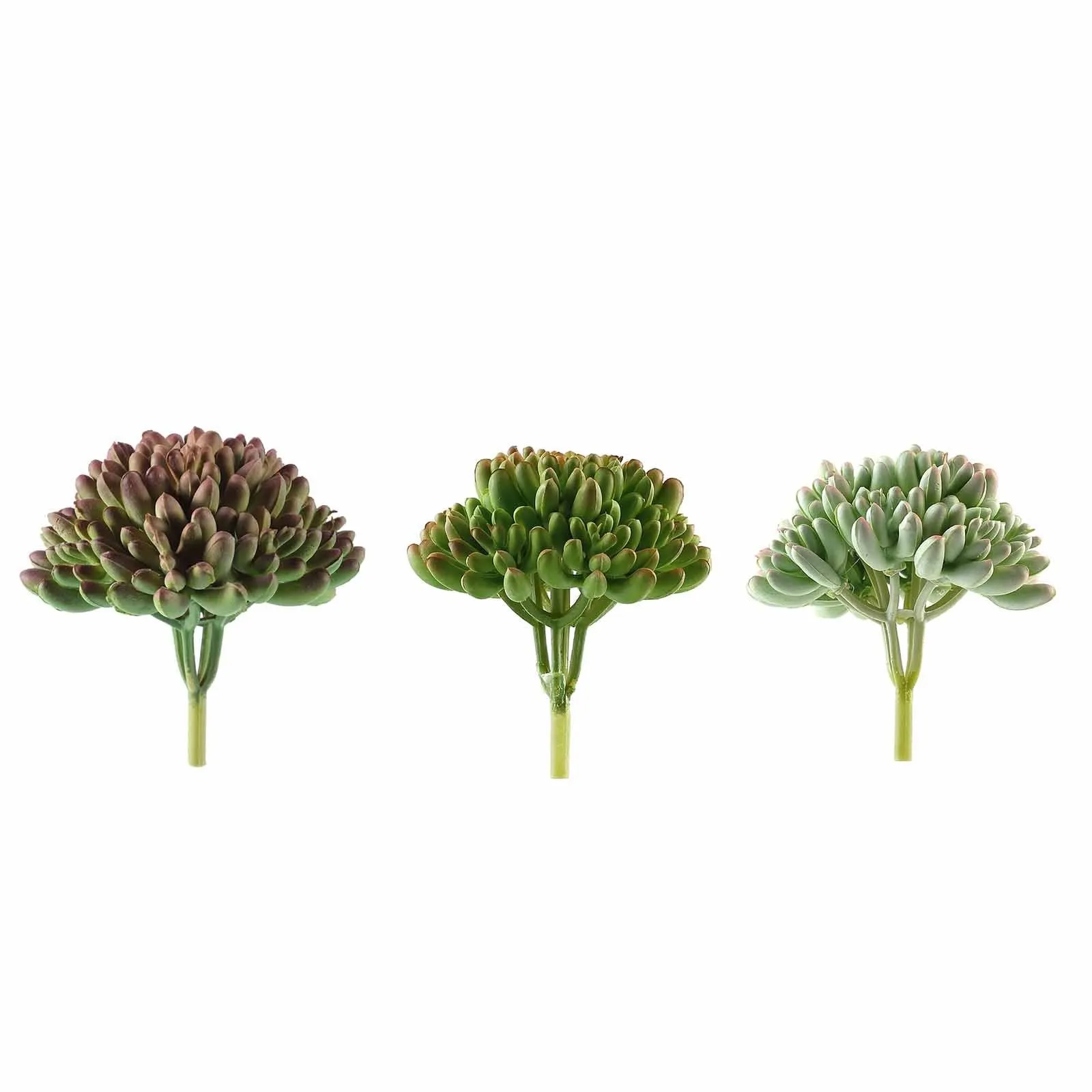 Set of 3 | 4" Mini Jelly Bean Decorative Artificial Plants