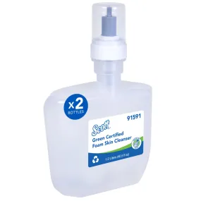 Soap - Scott® Green Certified Foam Skin Cleanser 1.2 L (Case of 2 Cassettes), 91591