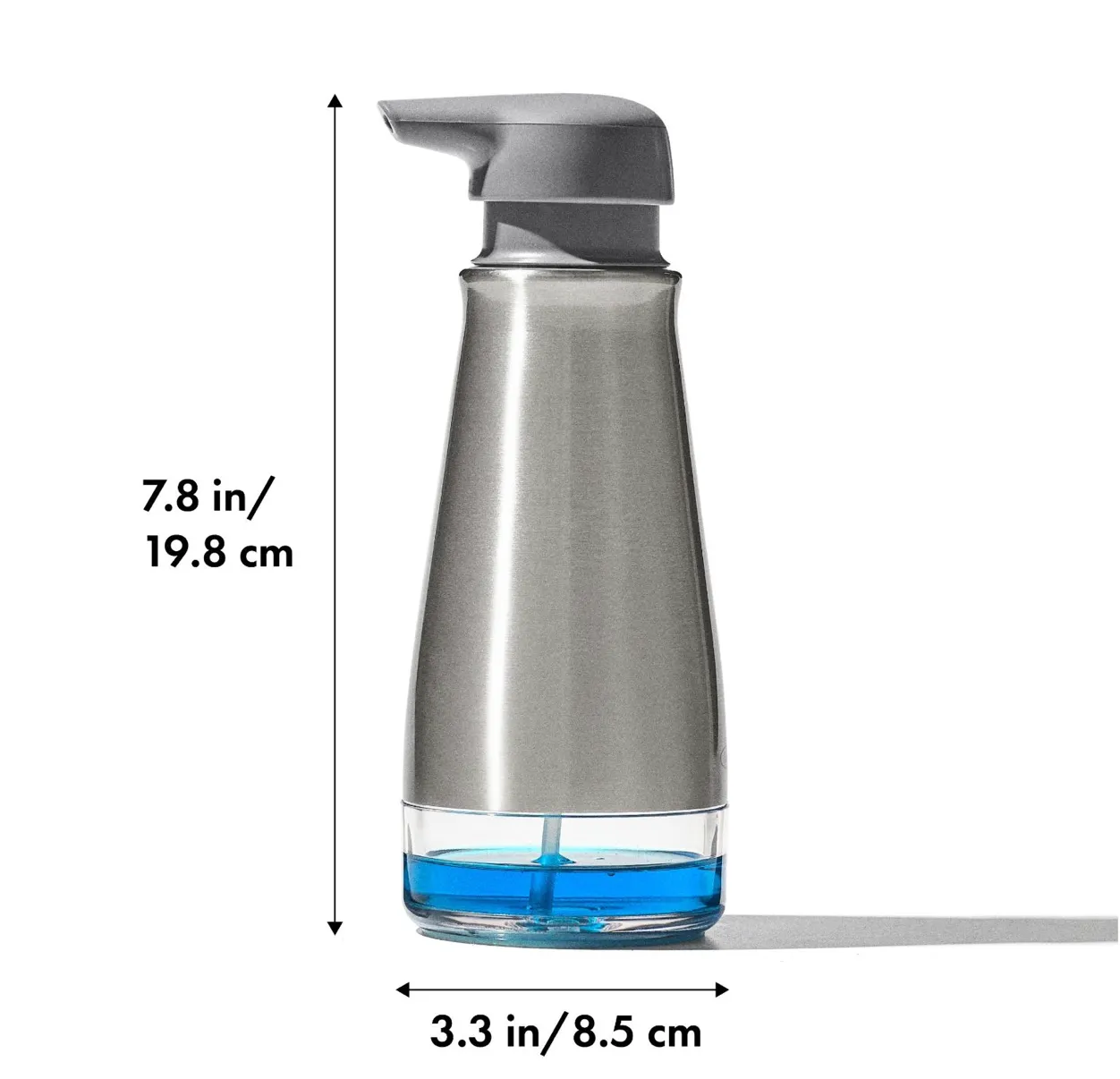 Stainless Steel Foaming Soap Dispenser