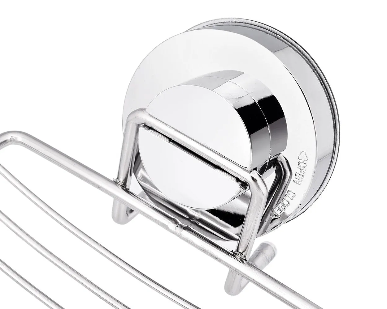 Stainless Steel Soap Holder with Suction