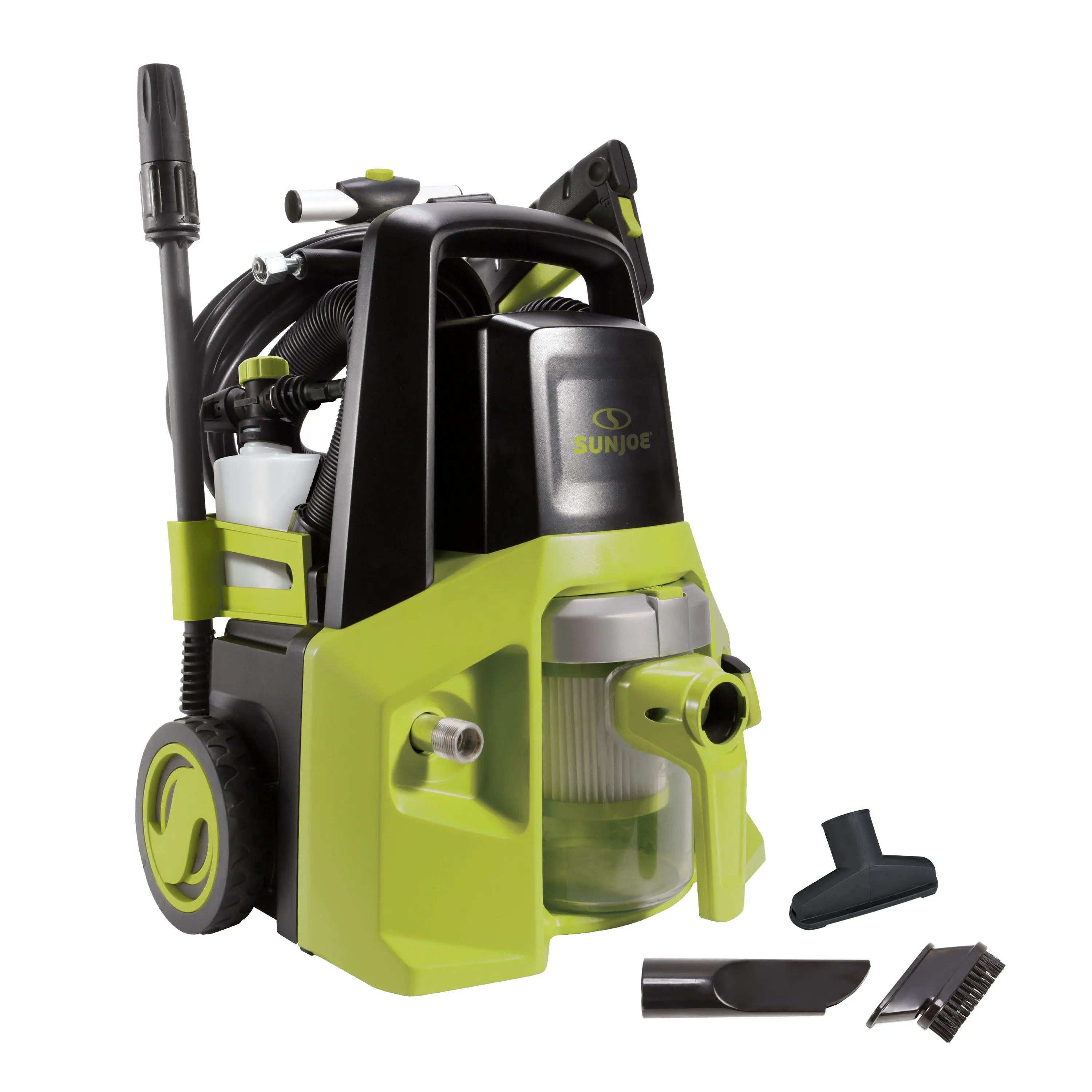 Sun Joe SPX7001E 2-in-1 Electric Pressure Washer   Vacuum | Built in Wet/Dry Vacuum System