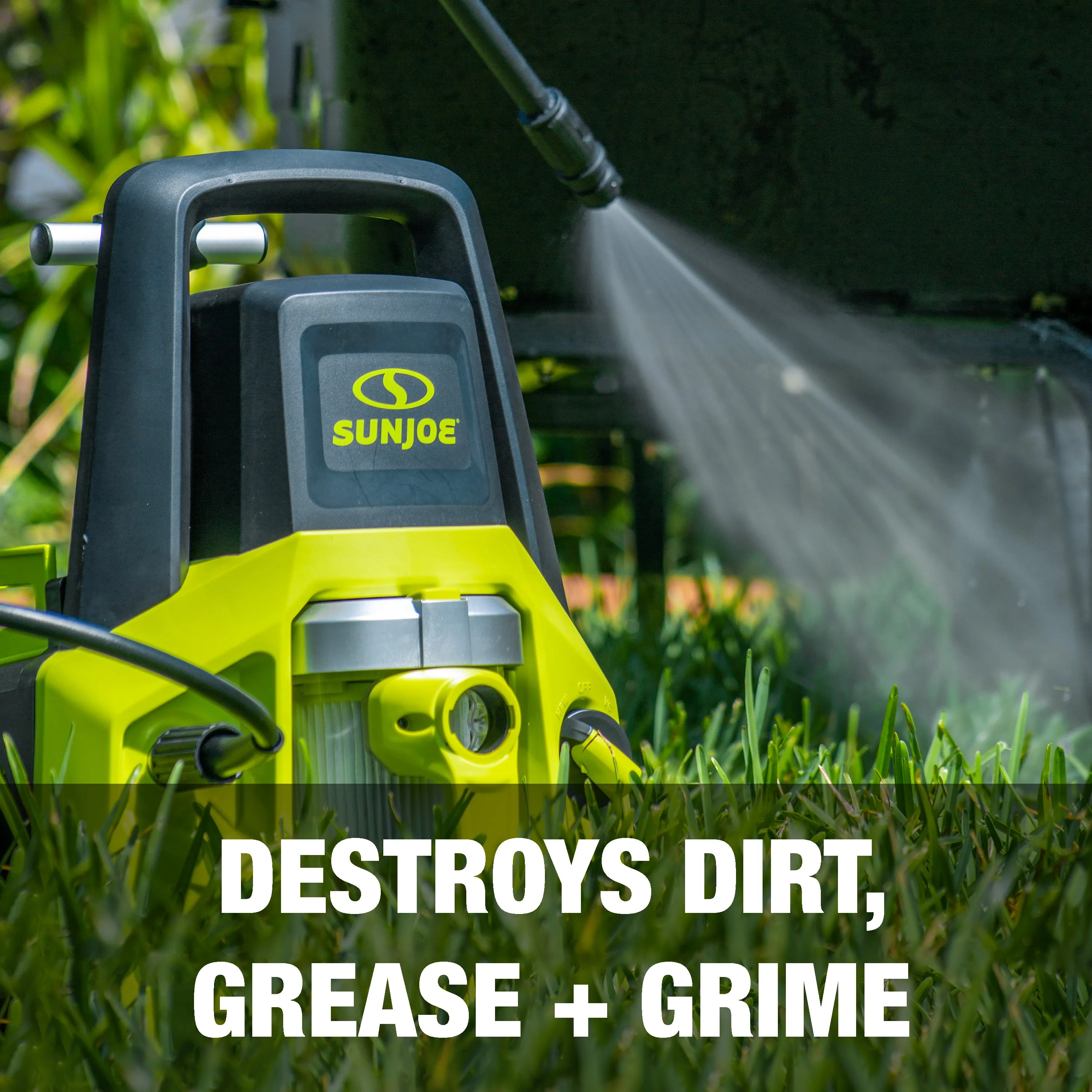 Sun Joe SPX7001E 2-in-1 Electric Pressure Washer   Vacuum | Built in Wet/Dry Vacuum System