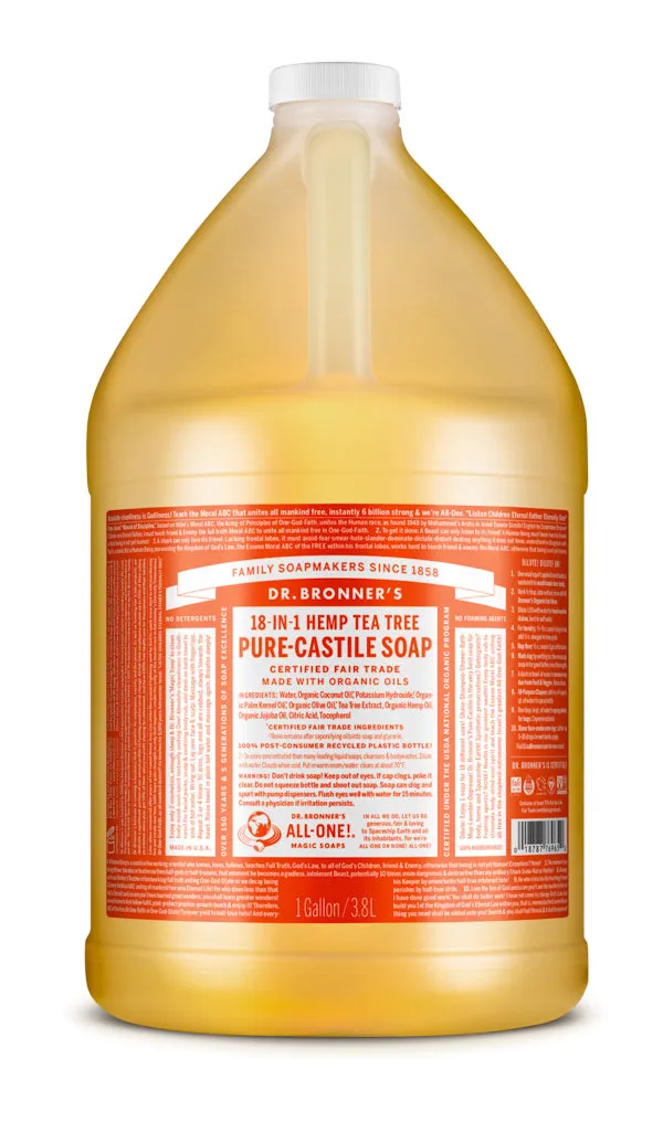 Tea Tree - Pure-Castile Liquid Soap
