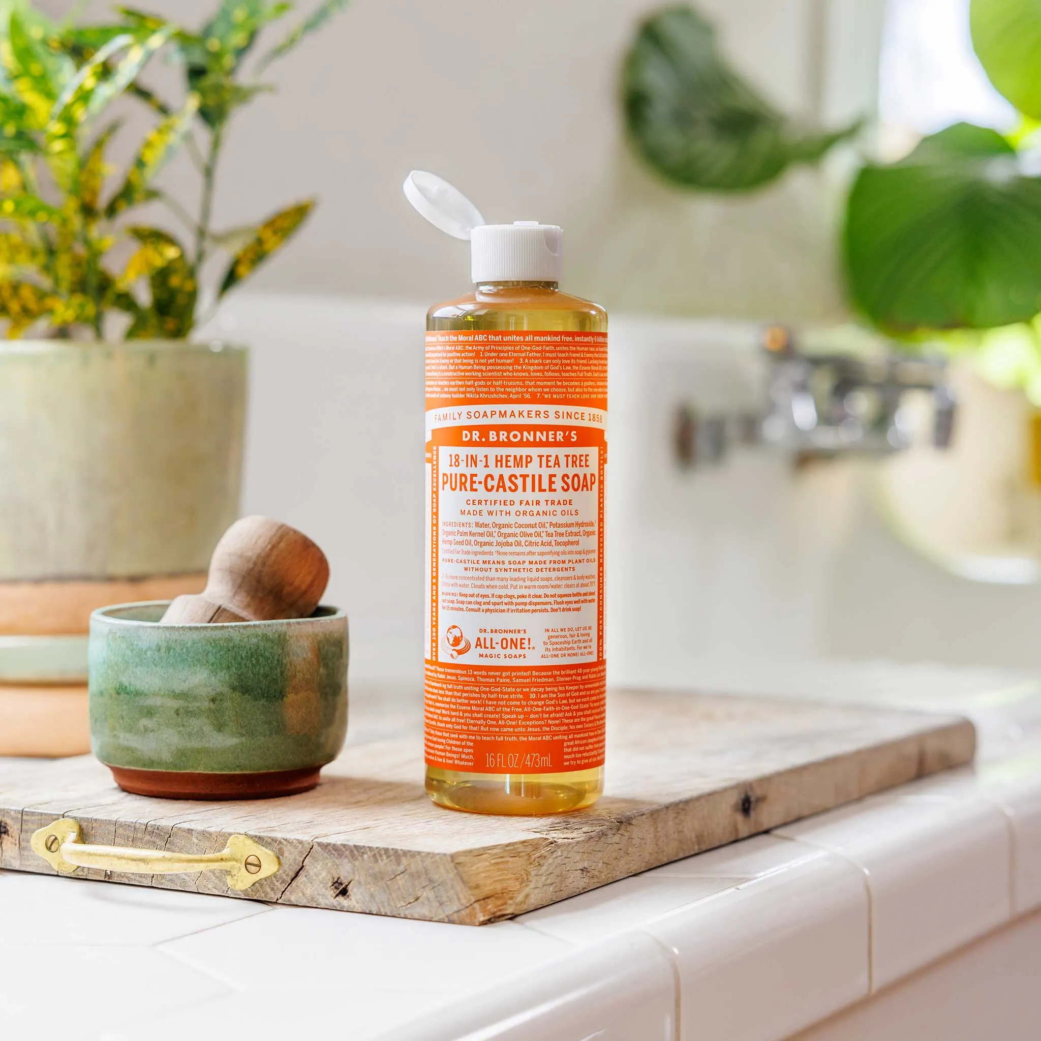 Tea Tree - Pure-Castile Liquid Soap