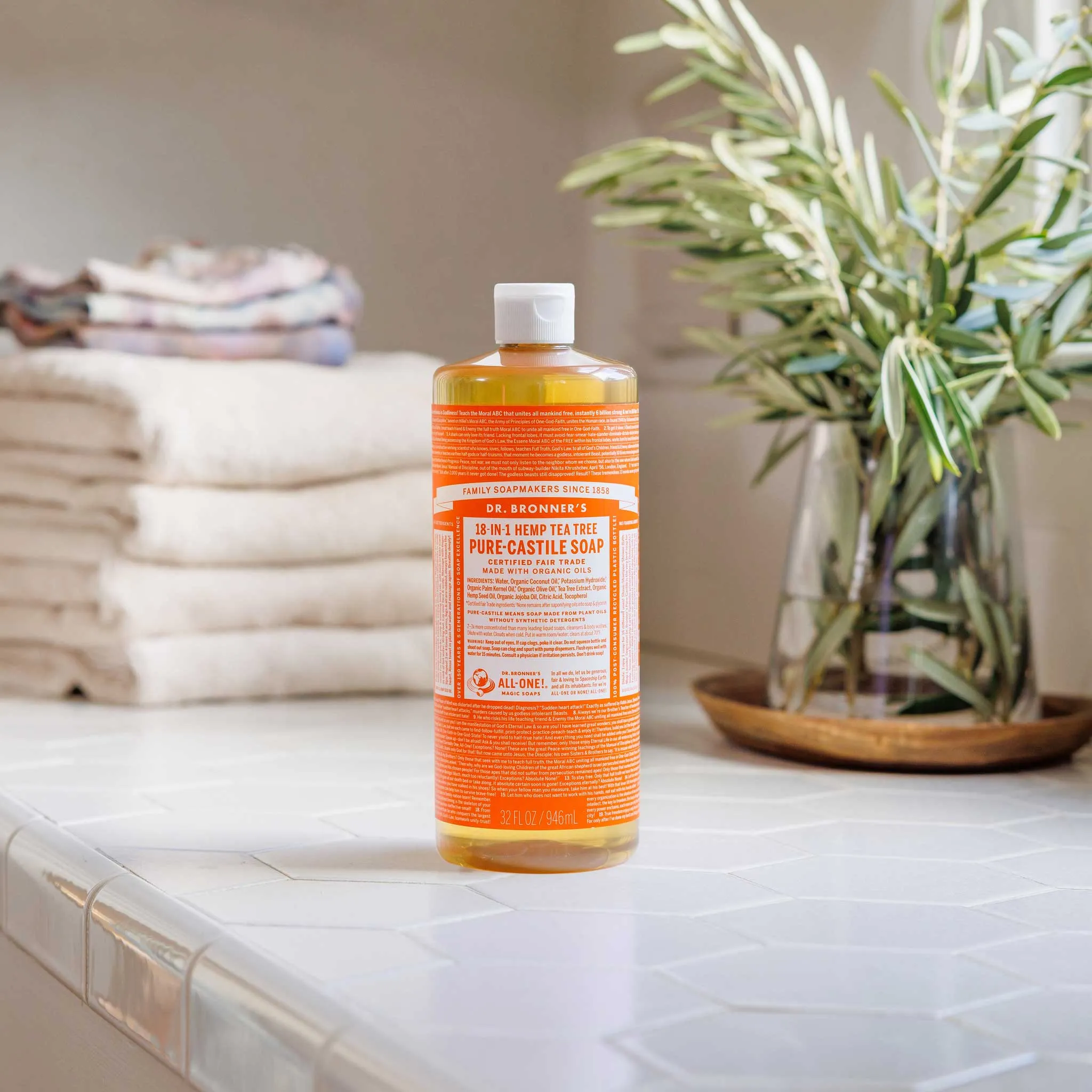 Tea Tree - Pure-Castile Liquid Soap