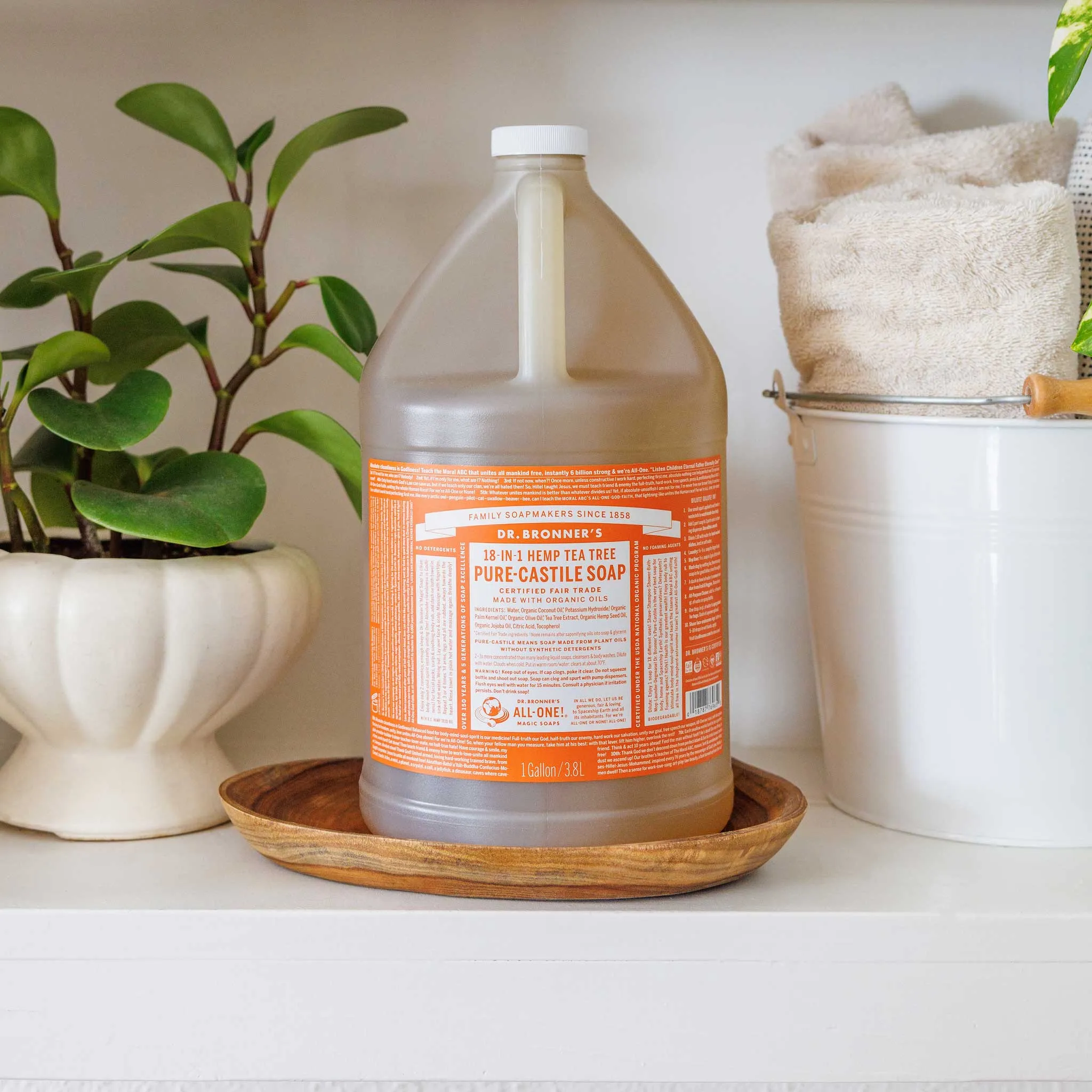 Tea Tree - Pure-Castile Liquid Soap