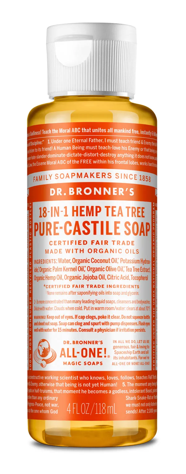 Tea Tree - Pure-Castile Liquid Soap