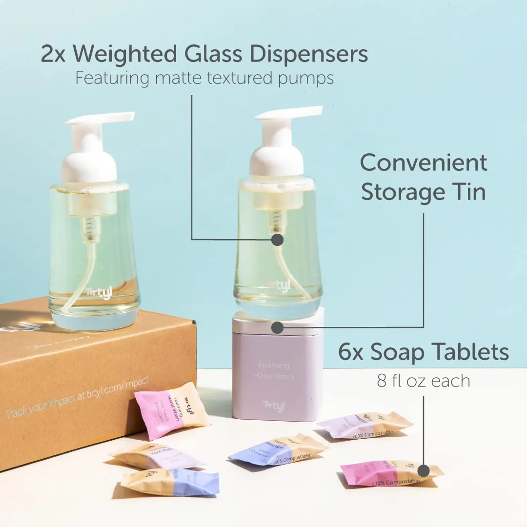 Tirtyl: Hand Soap Duo Kits, Eco-Friendly Bathroom Must-Have
