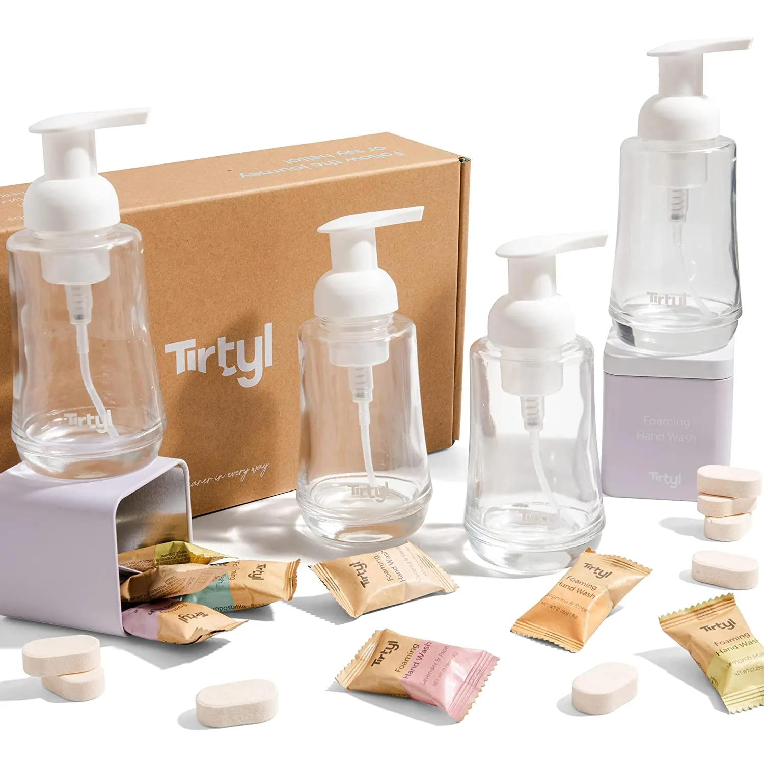 Tirtyl: Hand Soap Duo Kits, Eco-Friendly Bathroom Must-Have