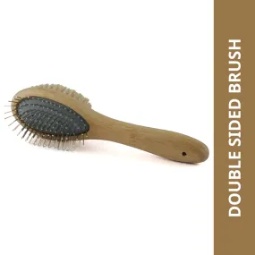 Trixie Double Sided Bamboo Brush for Dogs