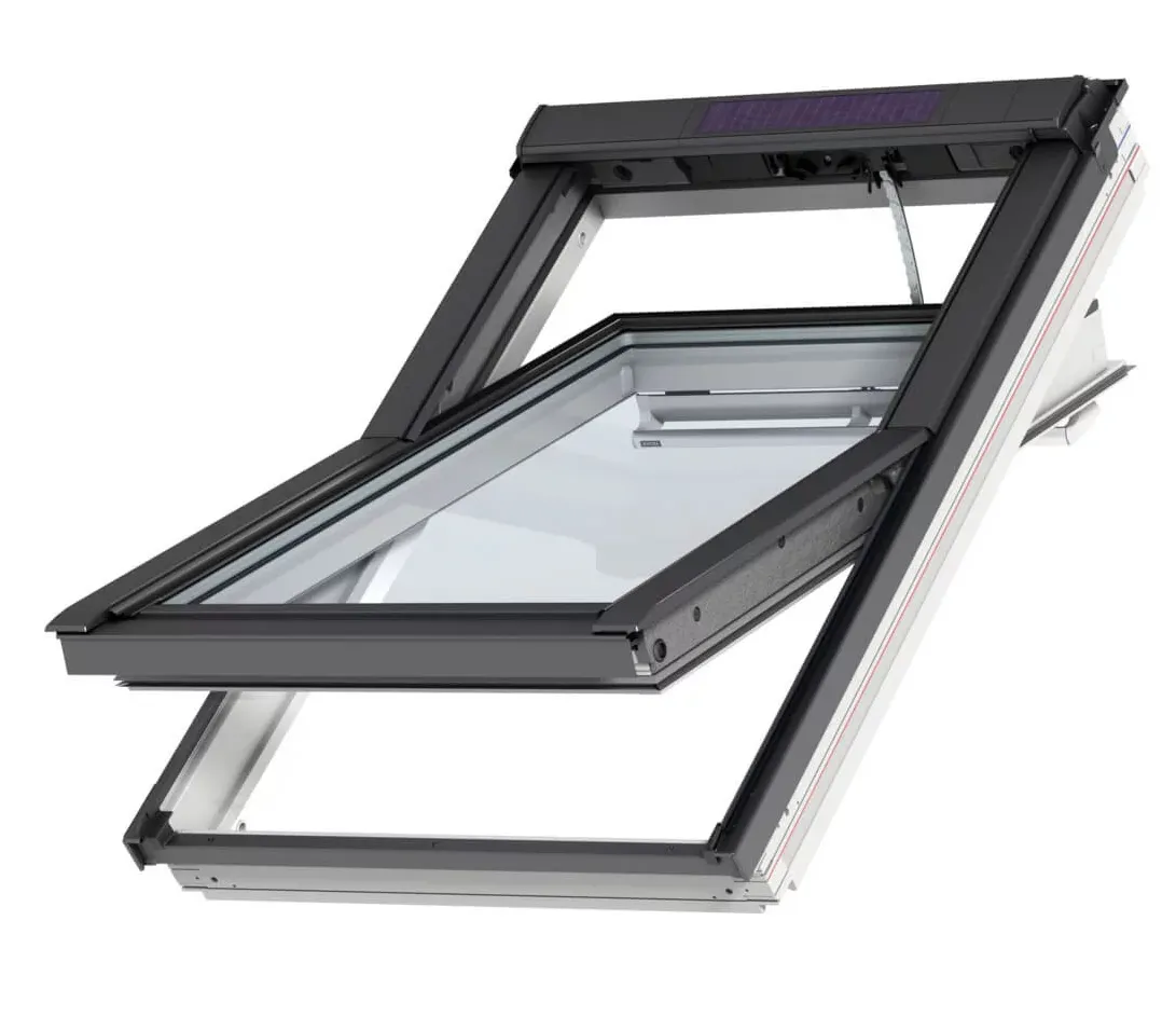 VELUX GGL MK10 206830 Triple Glazed White Painted INTEGRA® SOLAR Window (78 x 160 cm)