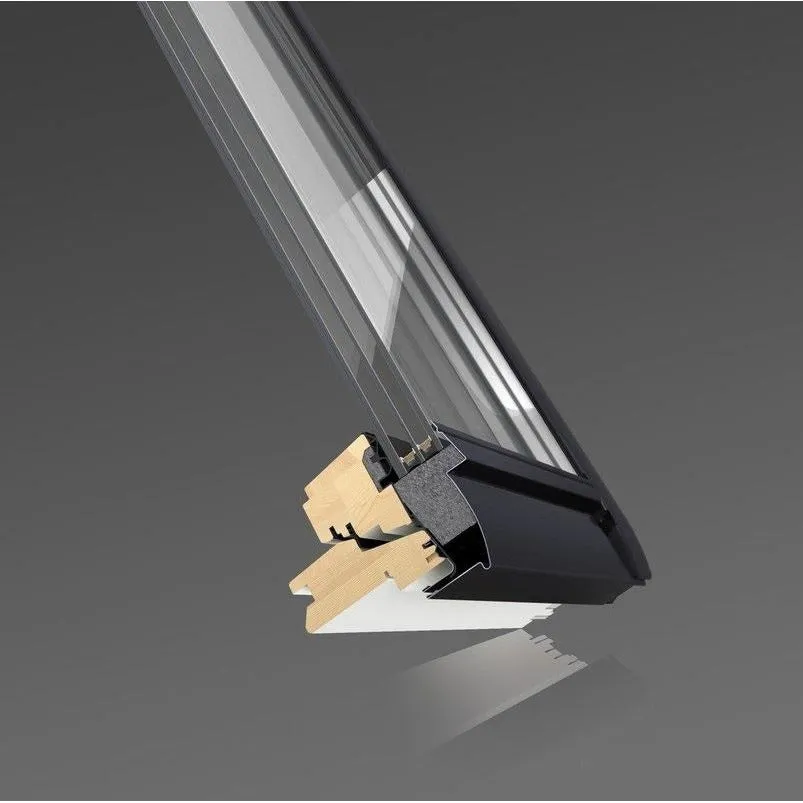 VELUX GGU CK04 006221U Triple Glazed Enhanced Noise Reduction White Polyurethane INTEGRA® Electric Window (55 x 98 cm)