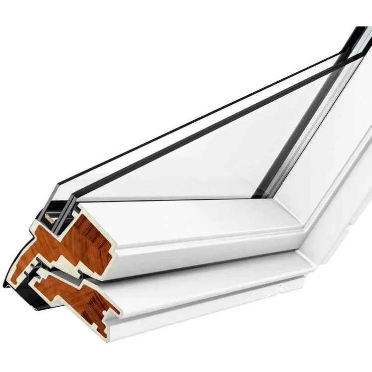 VELUX GGU PK08 006830 Triple Glazed Maintenance Free Polyurethane INTEGRA® SOLAR Window (94 x 140 cm)