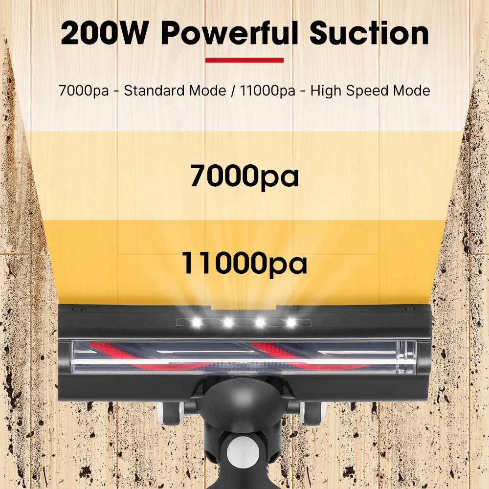 VOR Handheld Vacuum Cleaner Stick Handstick Vac Bagless Cordless 200W 11Kpa