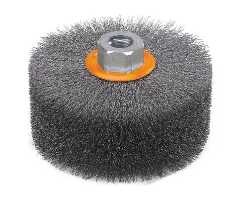 Walter 13M454 4.5" x 2" Linear Steel Wires Crimped Brush