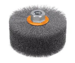 Walter 13M454 4.5" x 2" Linear Steel Wires Crimped Brush