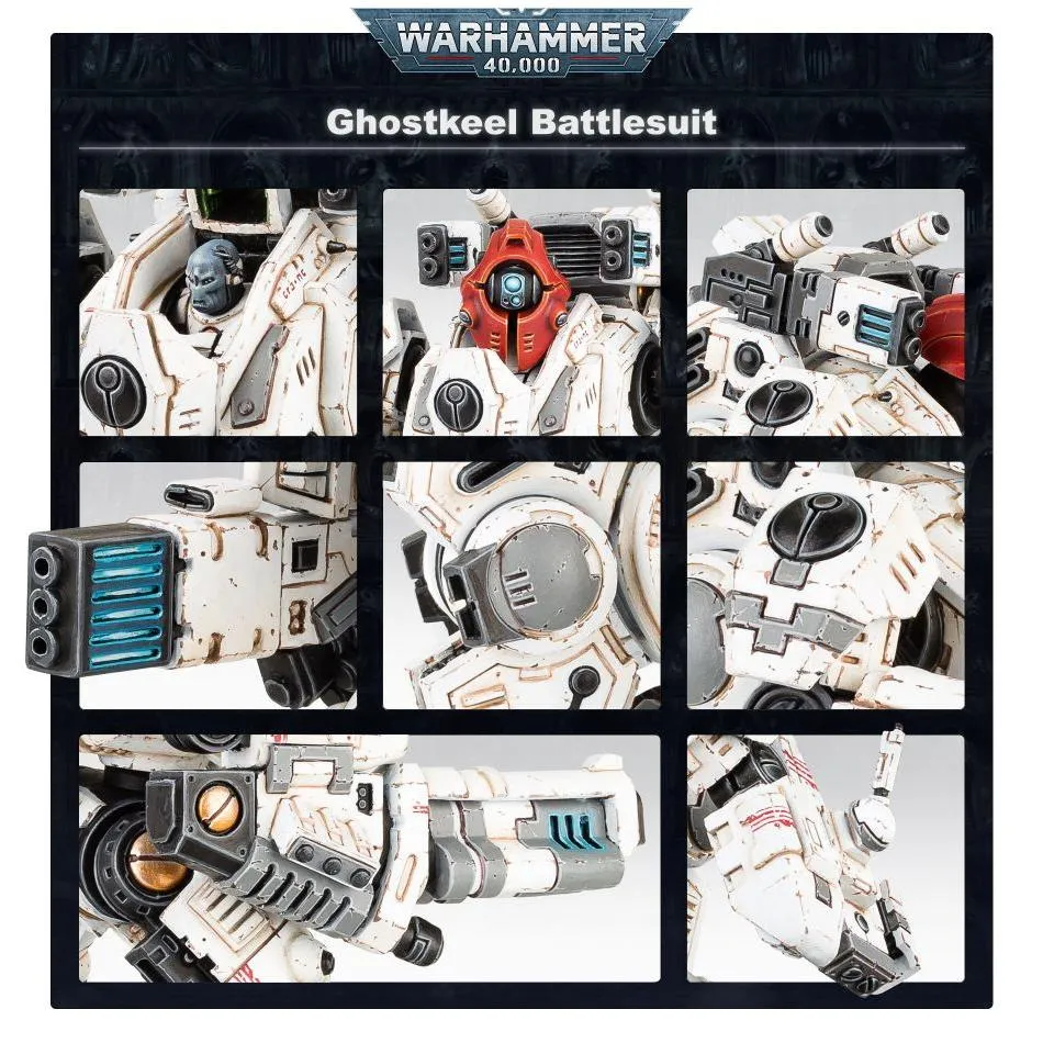 Warhammer 40K Miniature Kit - T'au Empire: XV95 Ghostkeel Battlesuit