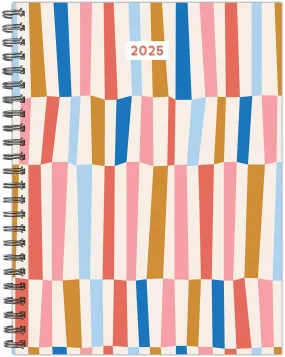 Willow Creek Modern Stripe 2025 Softcover Weekly Planner