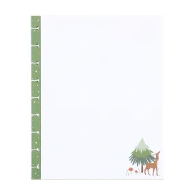 Woodland Seasons Christmas - Dotted Lined Classic Filler Paper - 40 Sheets